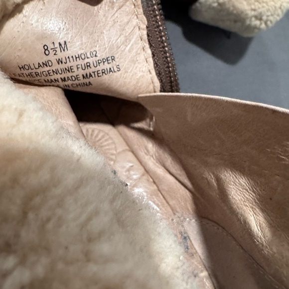 Jambu Tan Shearling Lined Mules - Picture 10 of 11
